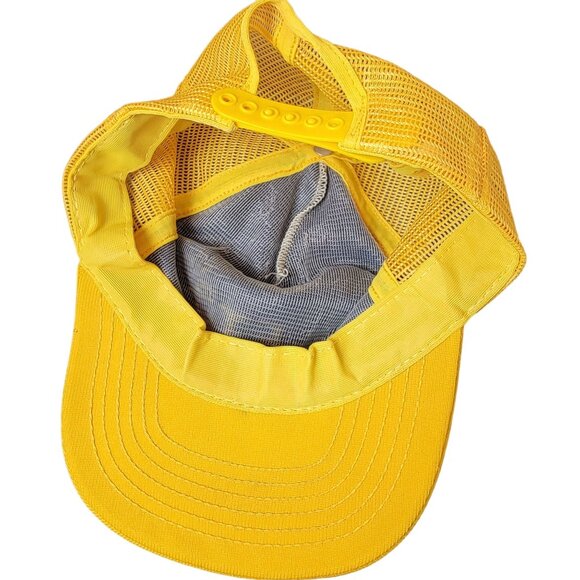 Vintage 80s E.T. Cap Men Accessories Trucker Hat ET Extraterrestrial Movie Blue - Picture 7 of 14